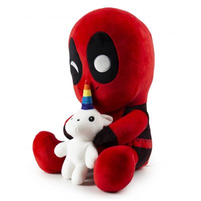 deadpool vibrating plush