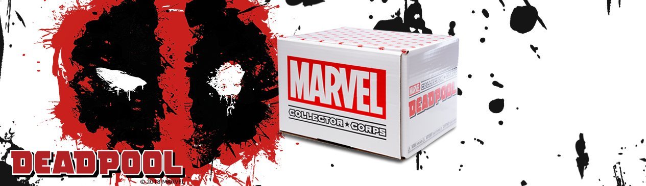 Marvel Collector Corps Box Deadpool Amazon Exclusive