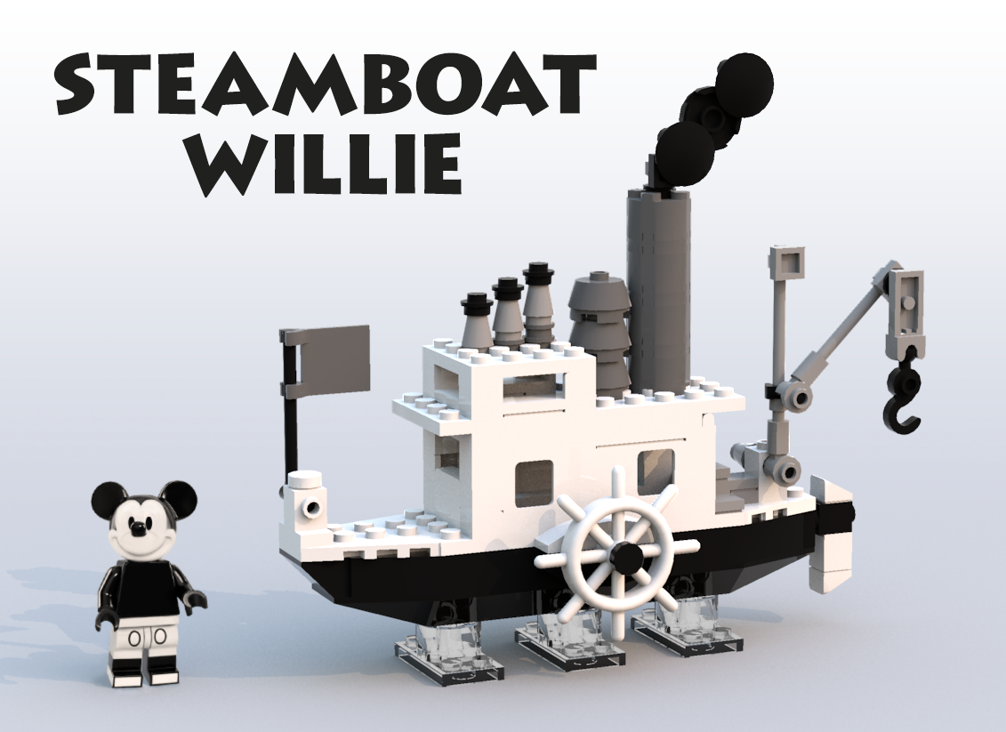 steamboat willie lego target