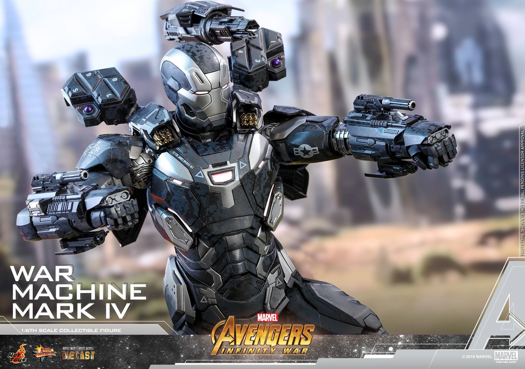 Avengers Infinity War War Machine Mark Iv Collectible