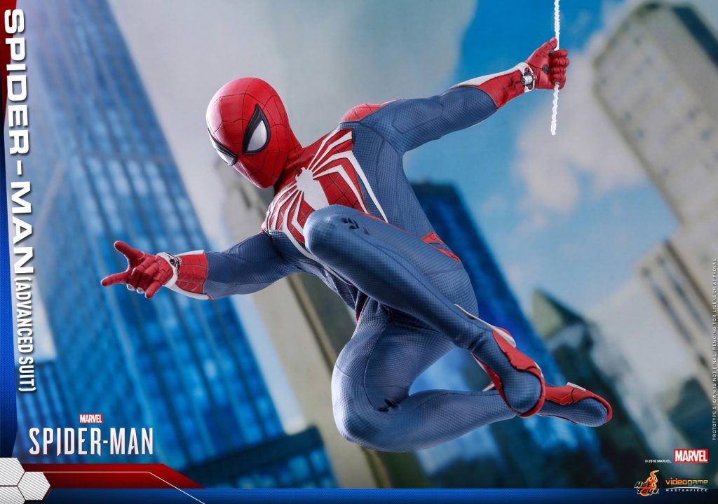 Marvel’s Spider-Man – 1/6th Scale Spider-Man (Advanced Suit ...