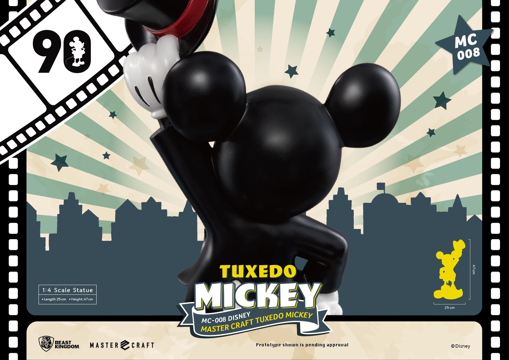 008 Disney Master Craft Tuxedo Mickey Mouse statue, which is being released...