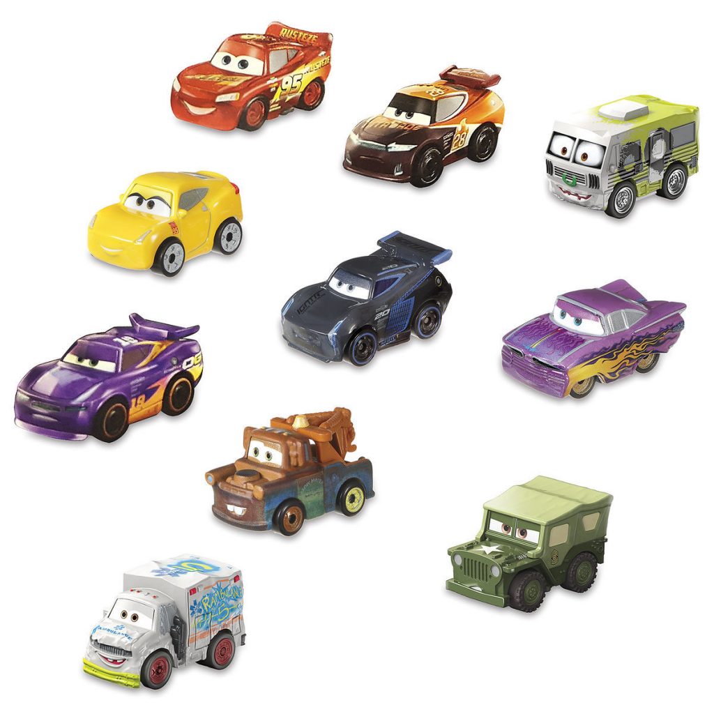 cars mini racers spinning raceway