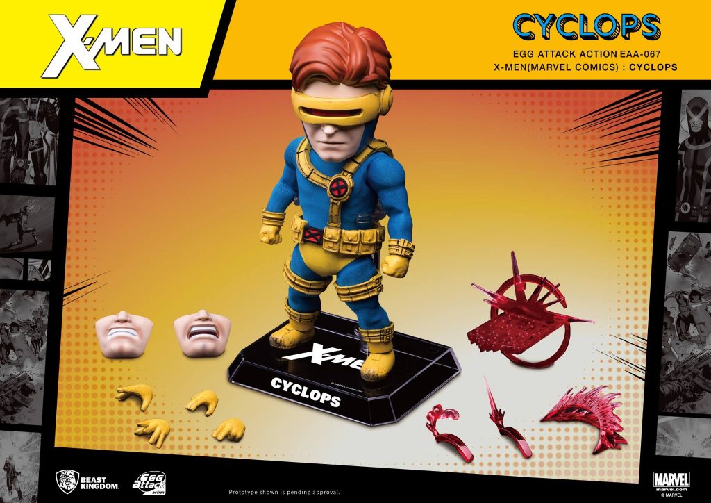 X-Men Cyclops Egg Attack Action Figure Coming Soon – DisKingdom.com