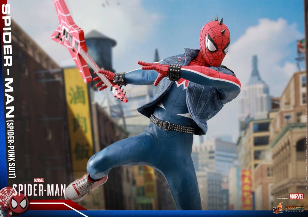 Marvel’s Spider-Man – Spider-Punk Suit Collectible Figure Coming Soon ...