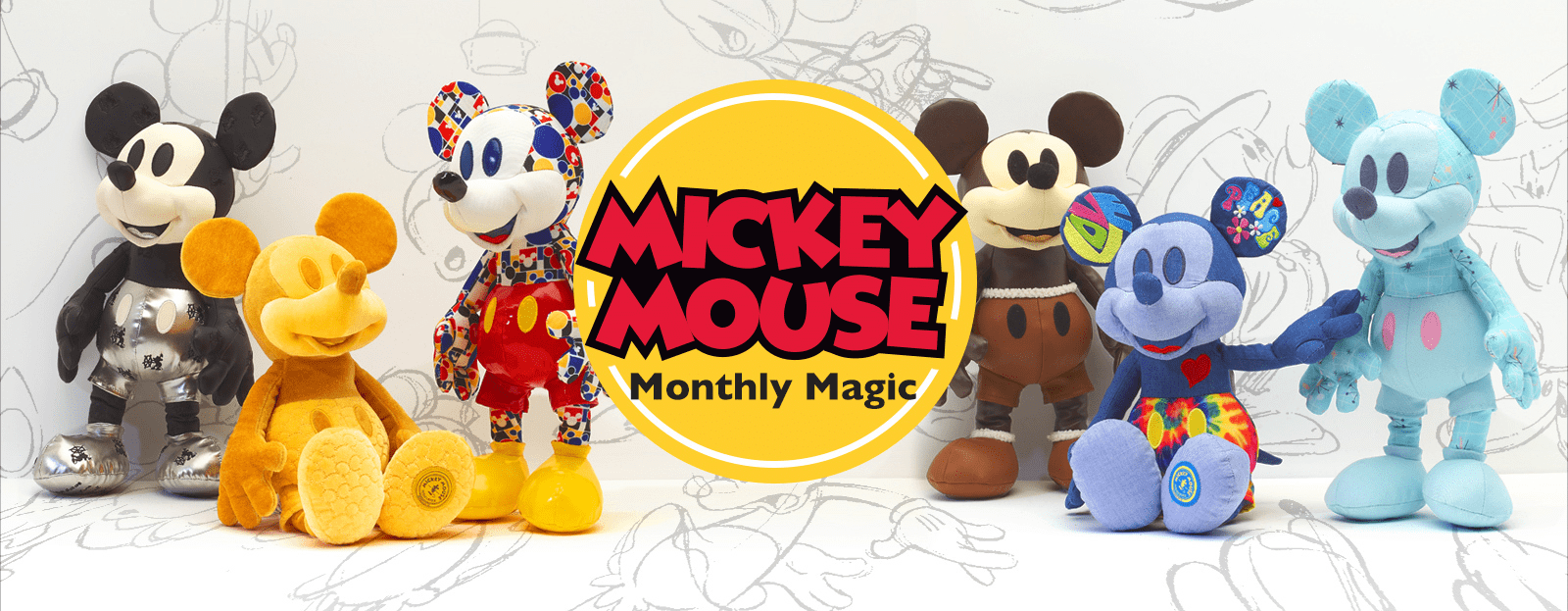 mickey mouse memories december plush