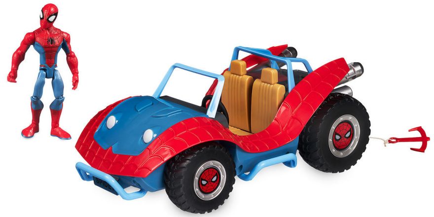 Disney Set da gioco Spider-Man e Spider-Mobile Marvel Toybox