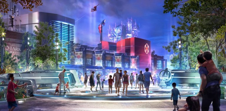 First Look At Disney California Adventure Spider-Man Attraction ...