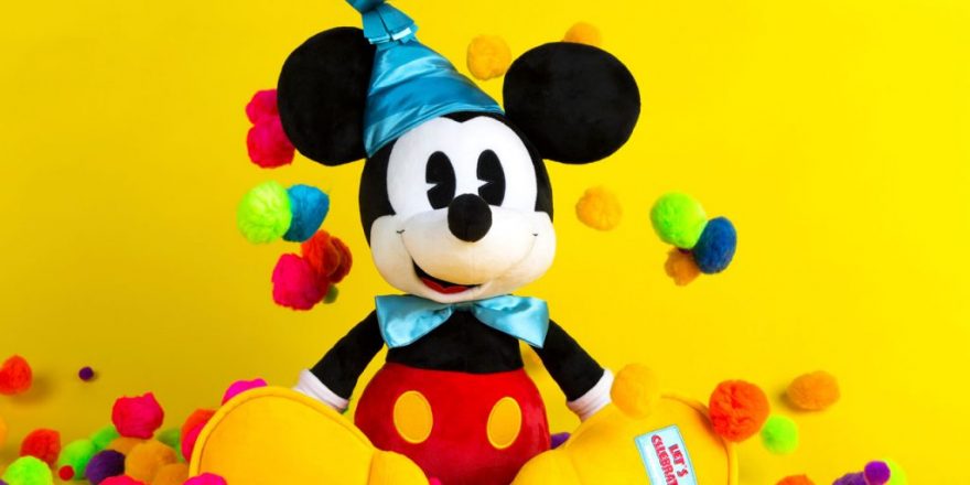 mickey mouse plush 90th anniversary