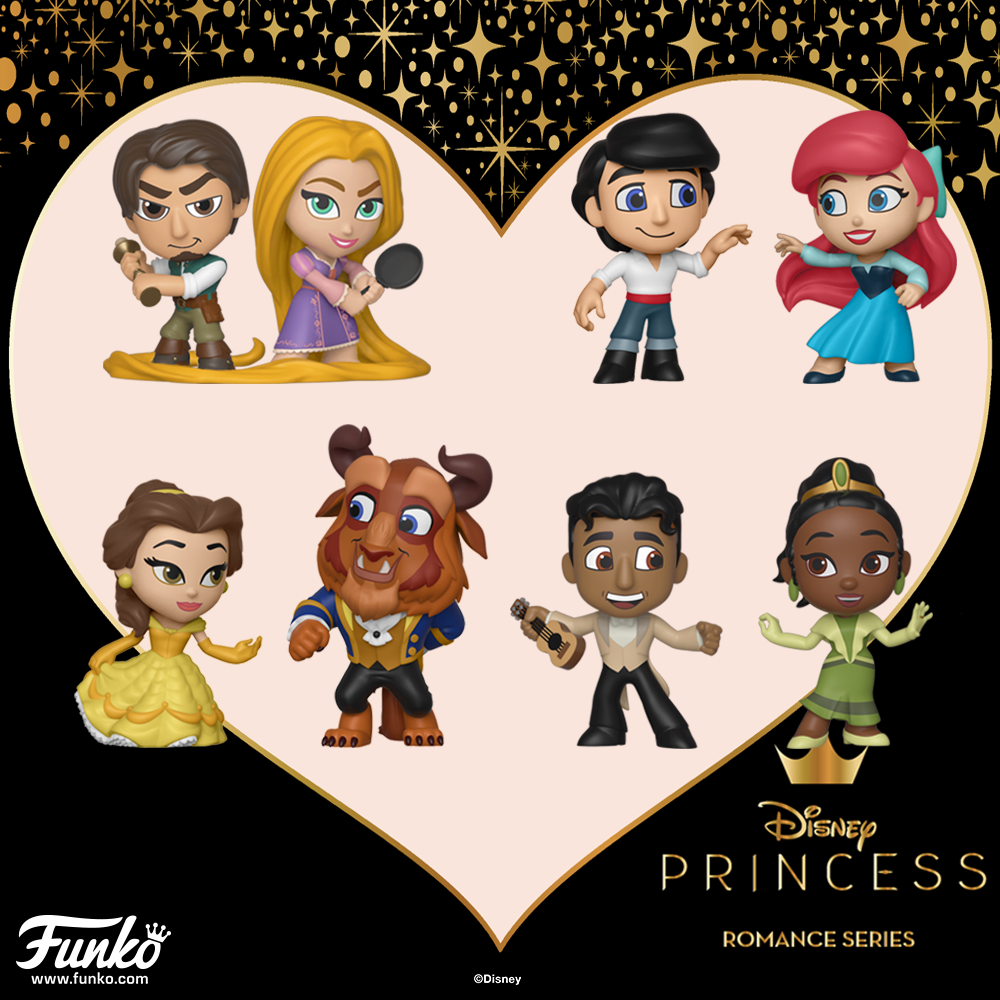 Disney Princess Romance Series Mini Vinyl Figures Coming Soon Diskingdom Com