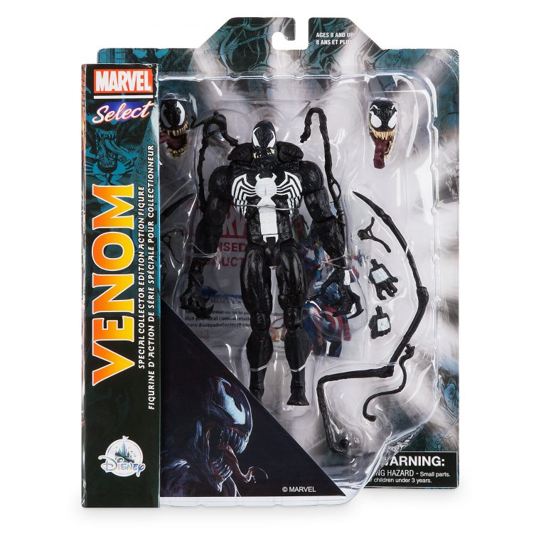 Venom Marvel Select Action Figure Out Now – DisKingdom.com