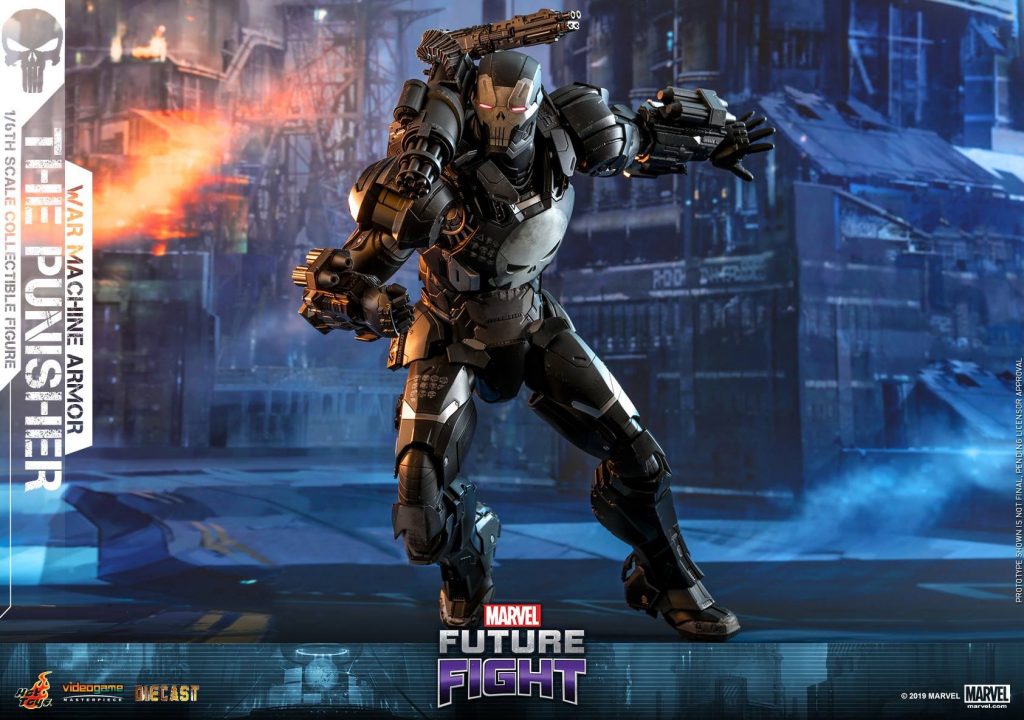 MARVEL Future Fight – The Punisher (War Machine Armor) Collectible ...