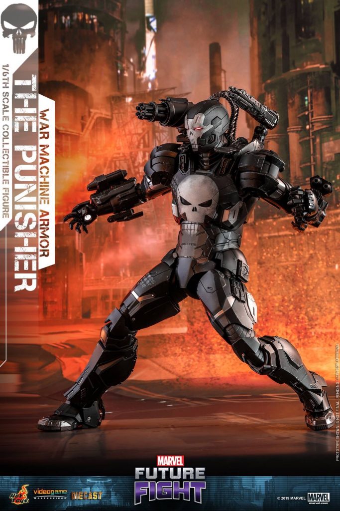 MARVEL Future Fight – The Punisher (War Machine Armor) Collectible ...