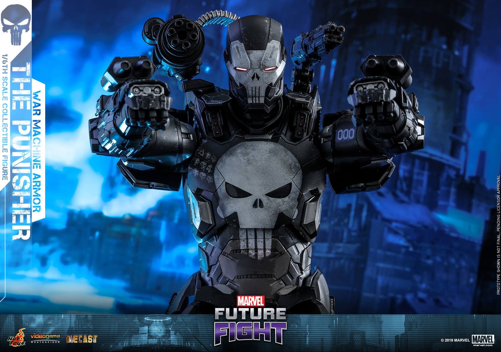 Marvel Future Fight The Punisher War Machine Armor