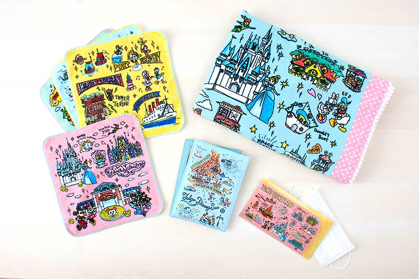 TDR - Tokyo Disney Resort Fun Map Collection - Hand Towels Set —  USShoppingSOS