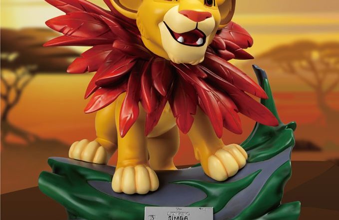 statue simba disney