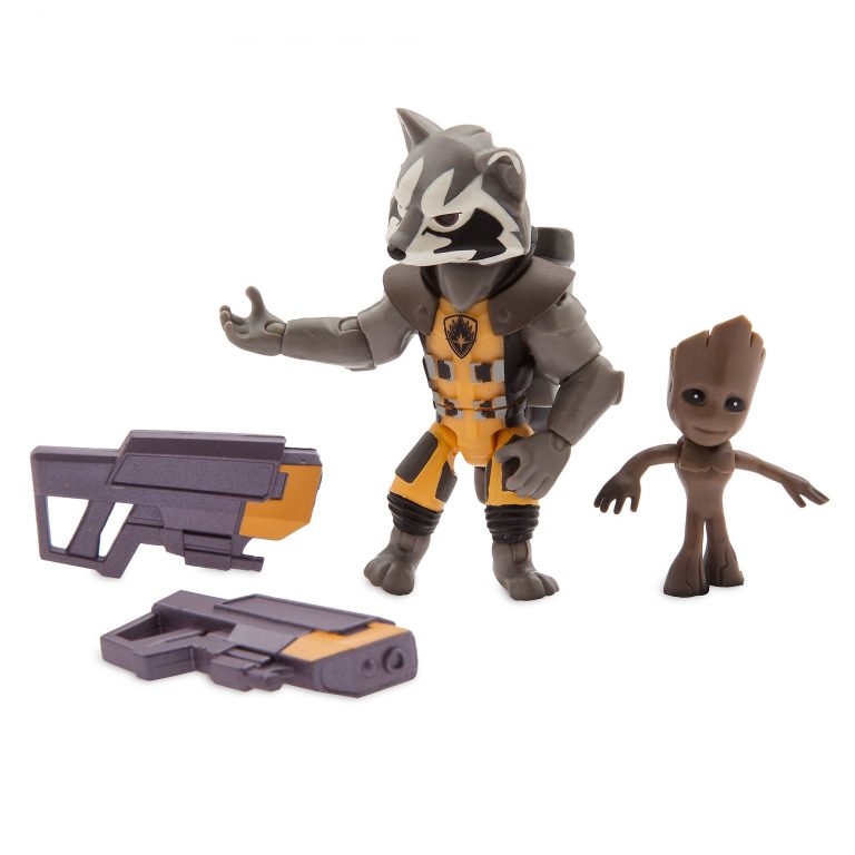 talking rocket raccoon toy