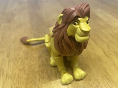 Disney Store Toybox SIMBA ACTION FIGURE w/ ZAZU Lion King Mufasa NEW Parks 2021 